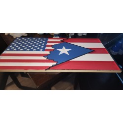 US-Puerto Rico Flag